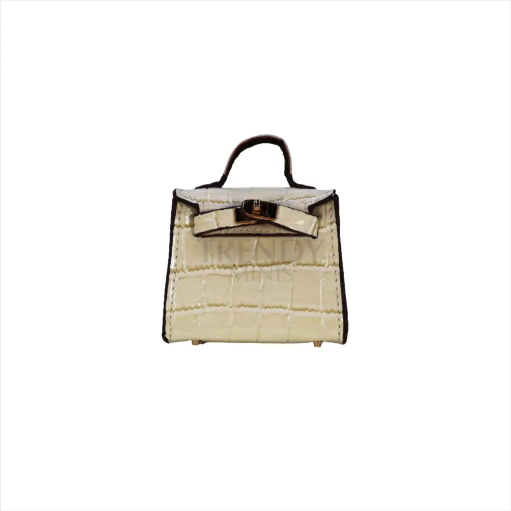Kelly Faux Crocodile Handbag Inspired Bag Charm