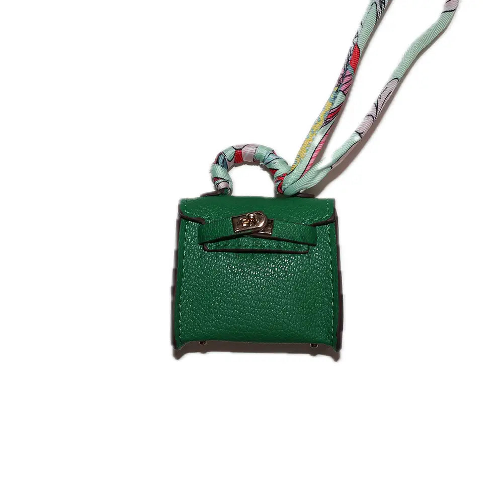 Kelly Mini Classic Style Inspired Handbag Charm Green